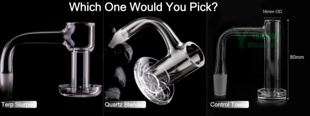 Control Tower Banger vs Terp Slurper vs Blender